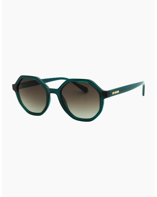 Love Moschino Green Sf Sunglasses