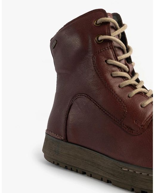 Josef Seibel Brown Anna 51 Boots Plum
