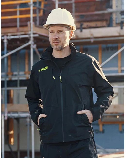 Apache Black Ottawa Waterproof Coat for men