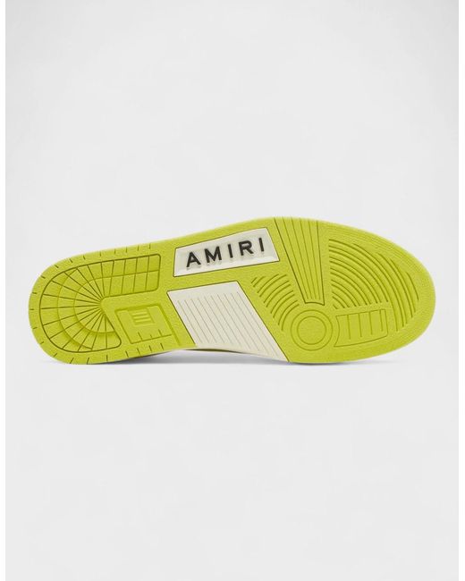 Amiri Yellow Skel Top Low Lime for men