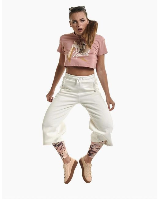PUMA White X Naturel Culottes