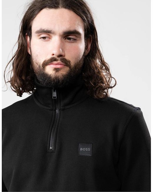 Boss Black Boss Zetrust 1/4 Zip Sweatshirt for men