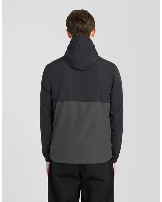 Lyle & Scott Gray Colour Block Water Resistant Jacket for men