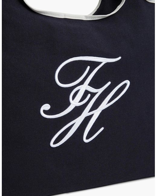 Tommy Hilfiger Black Th Summer Tote Canvas