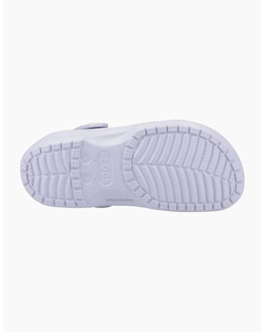CROCSTM Purple Classic Frosted Clogs