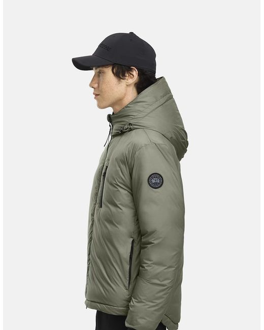 Canada Goose Gray Lodge Hooded Jacket for men