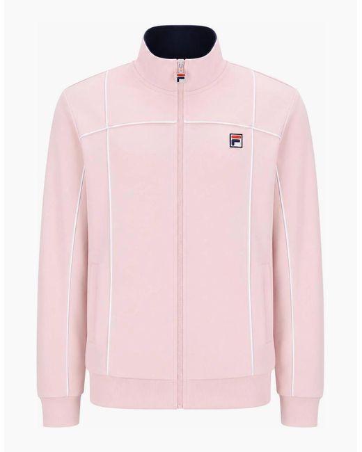 Fila Pink Armando Track Top Jacket Pale Lilac for men