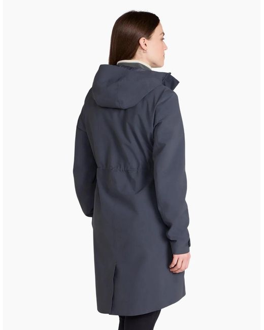Mountain Warehouse Blue Ladies Harbour Waterproof Parka
