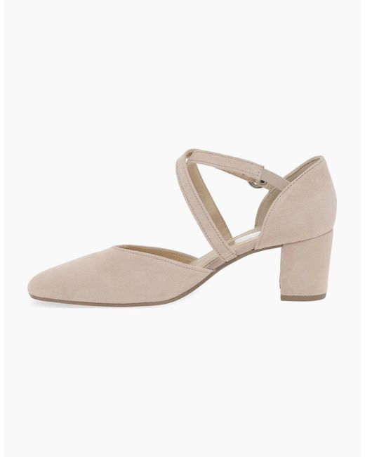 Gabor Pink Gisele Open Court Shoes
