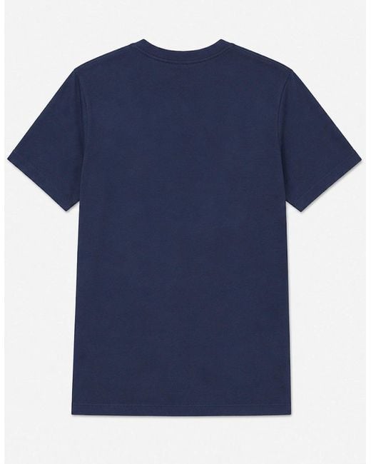 Nike Blue Sportswear Club Swoosh Classic Logo T Shirt for men
