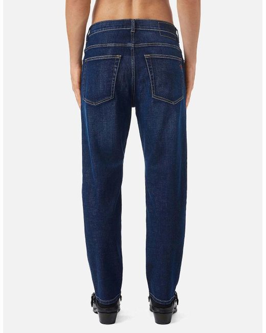DIESEL Blue D-Fining Tapered Fit Jeans for men