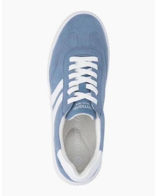 Remonte Blue Ladies Sneaker D3E00-14