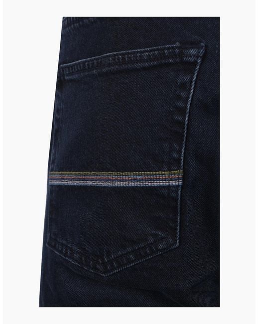 Paul Smith Blue Tapered Fit Jeans Dark for men