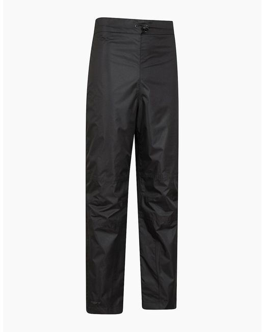 Mountain Warehouse Gray Spray Waterproof Regular Trousers for men