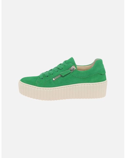 Gabor Green Dolly Trainers