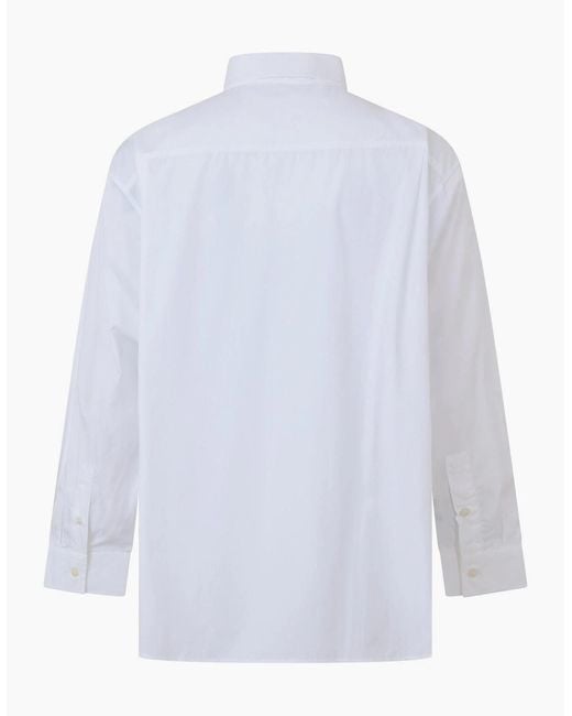 DIESEL White C Bruce B Long Sleeve Plain Shirt for men