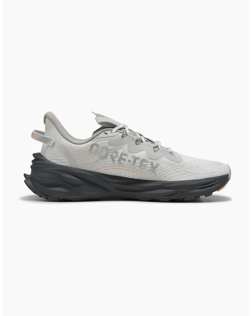 PUMA Gray Fast Trac Nitro Off Road Trail Running Shoes for men
