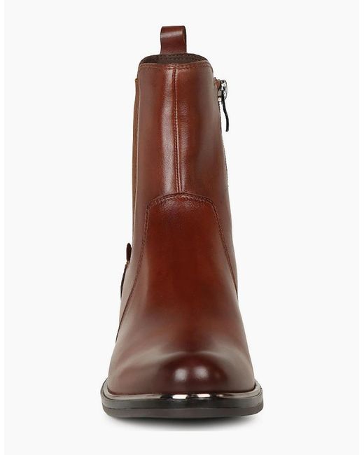 Caprice Brown Lucy Chelsea Boots