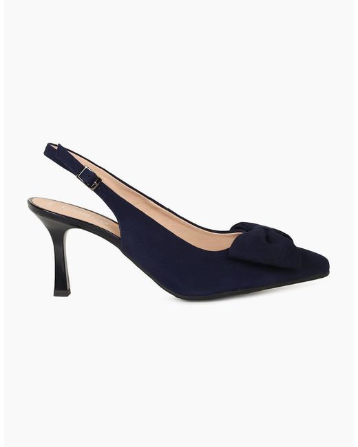 Bioeco Blue Paloma Court Shoes