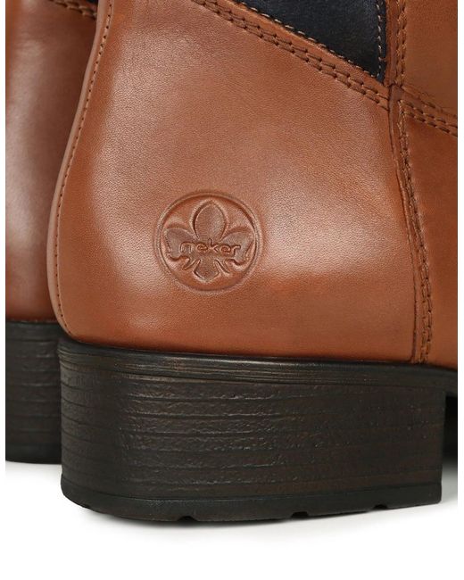 Rieker Brown Utah Knee High Boots