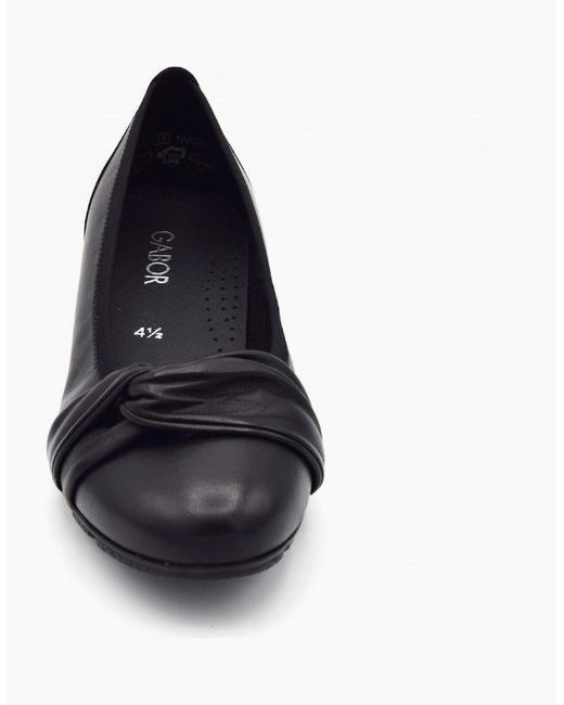 Gabor Blue Racket 3030.02 Slip On Ballet Pump