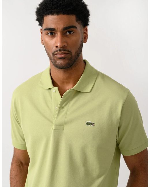 Lacoste Green Classic Fit L.12.12 Short Sleeve Polo Shirt for men