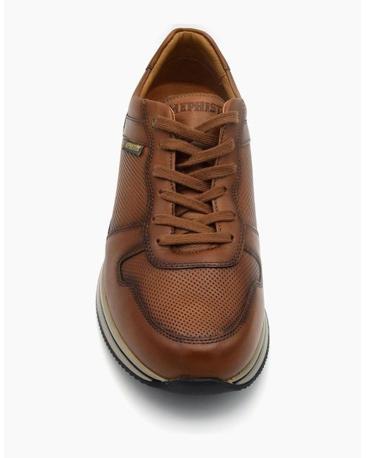 Mephisto Brown Gerome Casual Shoe for men