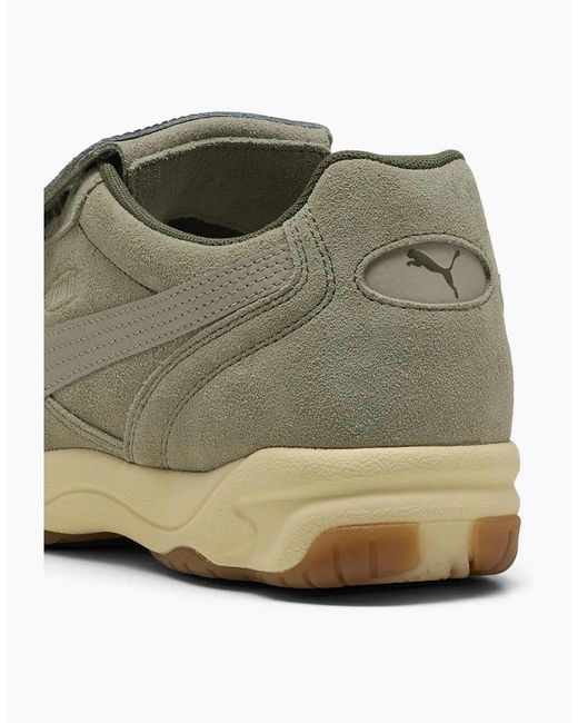 PUMA Green King Indoor Suede Low Top Trainers for men