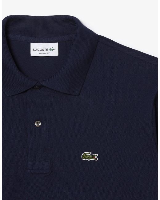 Lacoste Blue Midnight Classic Fit L.12.12 Original Polo Shirt for men
