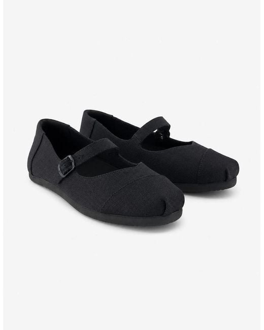 TOMS Black Alpargata Mary Jane Mary Jane