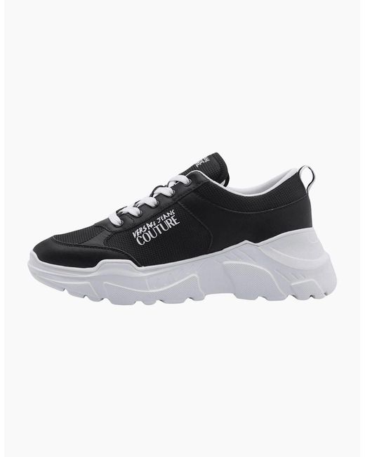 Versace Black Speedtrack/ Sneaker Trainer for men