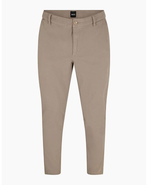 Boss Natural H Kane1 10271526 01 Straight Leg Trousers for men