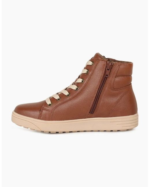 Softline Brown Philadelphia Ankle Boots