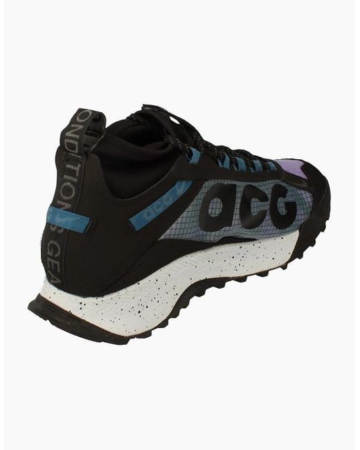 Nike Black Acg Zoom Terra Zaherra Hi Top Trainers Cq0076 500 for men