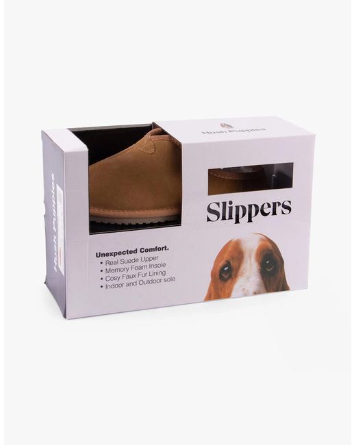 Hush Puppies Brown Conrad Slippers Tan for men