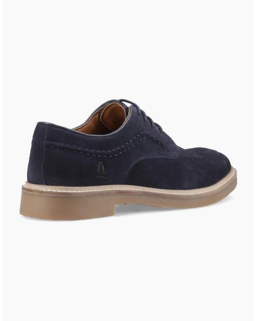 Hush Puppies Blue Genny Lace Up Shoes for men