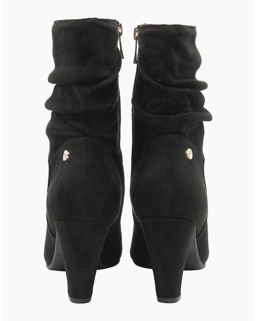 Lotus Black Tivona Ankle Boots