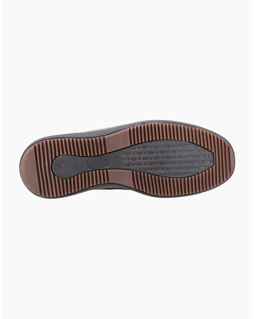 Hush Puppies Black Kash Lace Up Shoes for men
