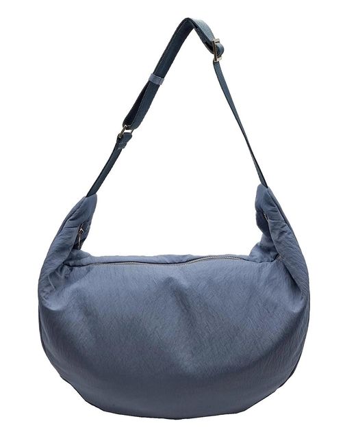 Nooki Design Blue Jessie Oversized Crescent Bag