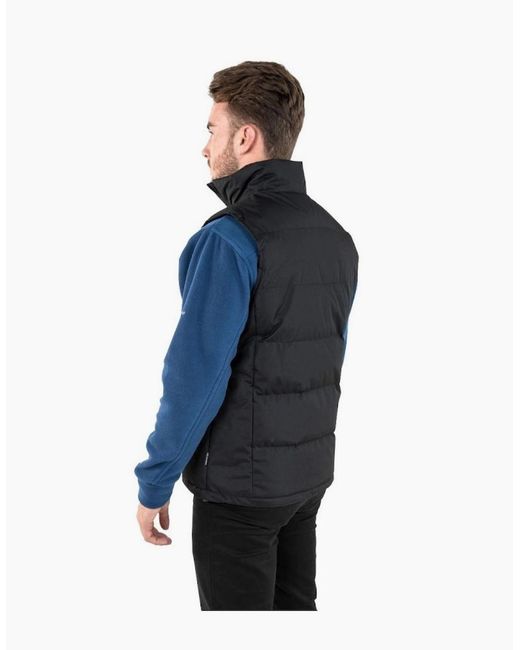 Trespass Black Clasp Padded Gilet/Bodywarmer for men