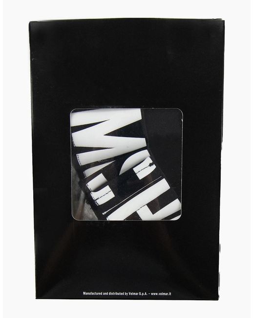 Moschino Gray Underwear Logo Print Stretch Cotton Trunks for men