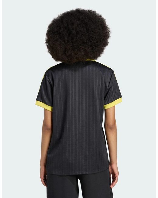 Adidas Black Originals Football-Inspired Jersey