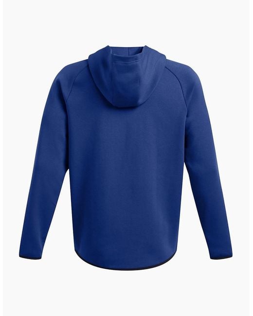 Under Armour Blue Armour Ua Unstoppable Fleece Hoody Eu Hoody for men