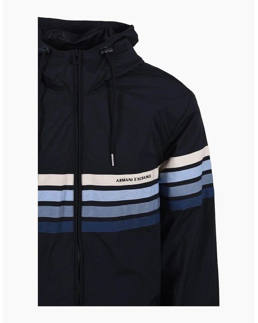ARMANI EXCHANGE Blue Armarni Exchange Jacket Deep for men