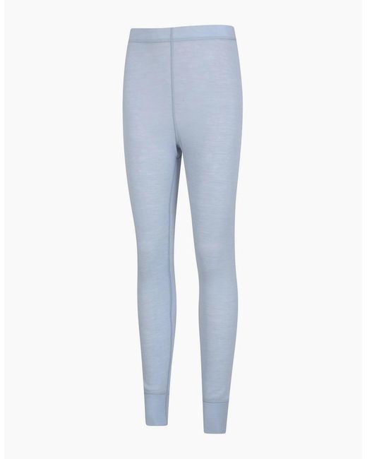 Mountain Warehouse Blue Ladies Merino Ii Thermal Bottoms