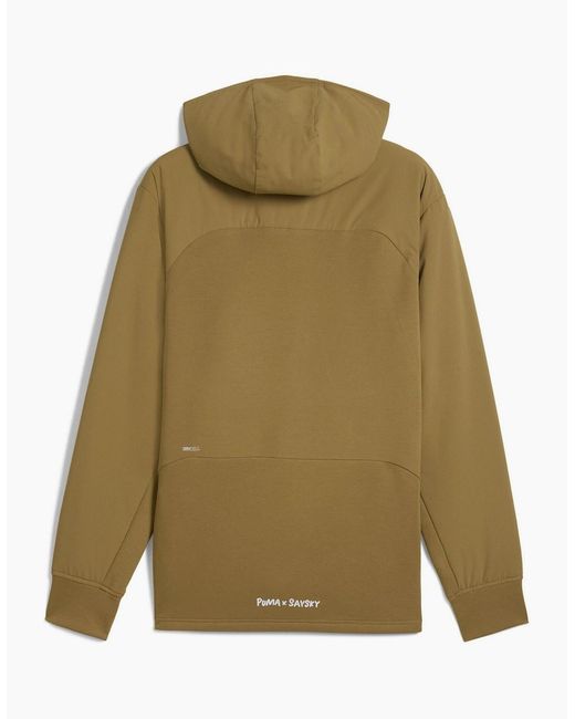 PUMA Green X Saysky Anorak Jacket Performance Running for men