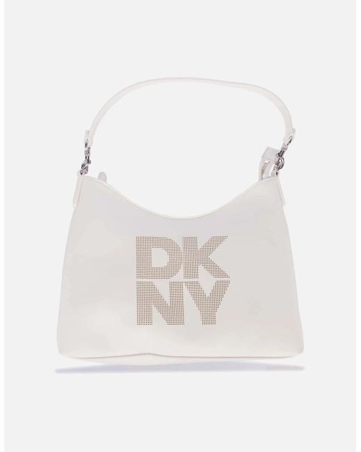 DKNY White Romy Shoulder Bag for men