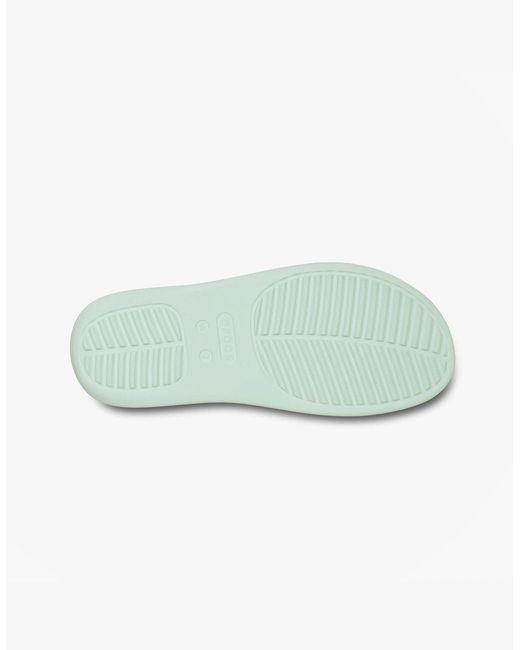 CROCSTM Green Getaway Strappy Sliders Mint Tint