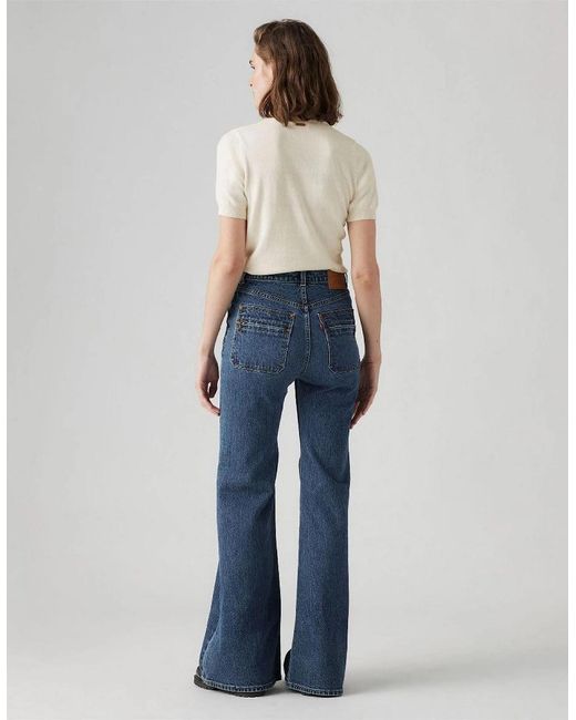Levi's Blue Levi's Ribcage Bells Vintage Moment O