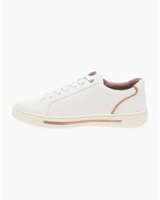 Softline White Rise Trainers